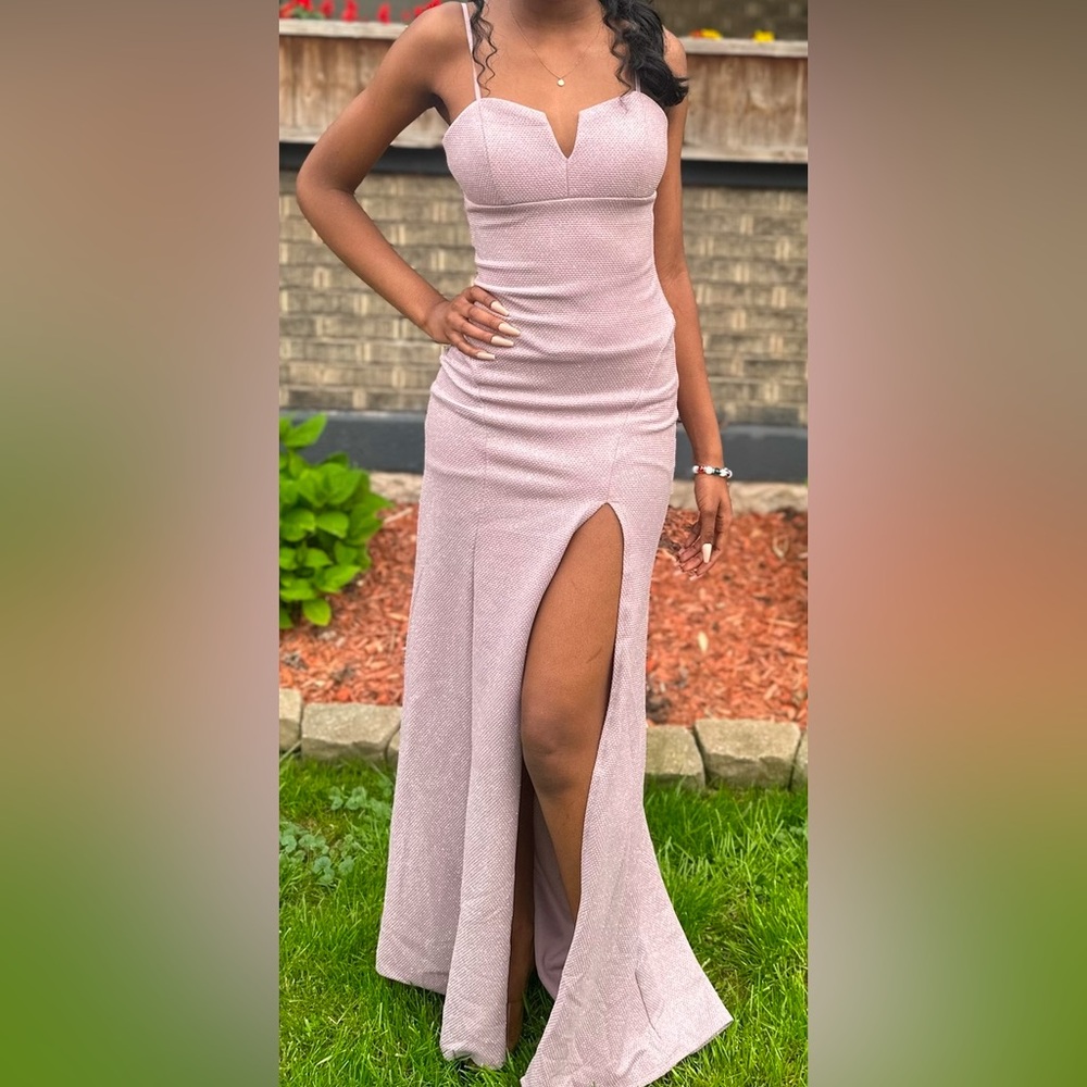 Elegant Pink Maxi Skirt